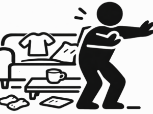 友だちが来てもバタバタしない部屋へ。玄関収納とベッド配置のちょっとした工夫